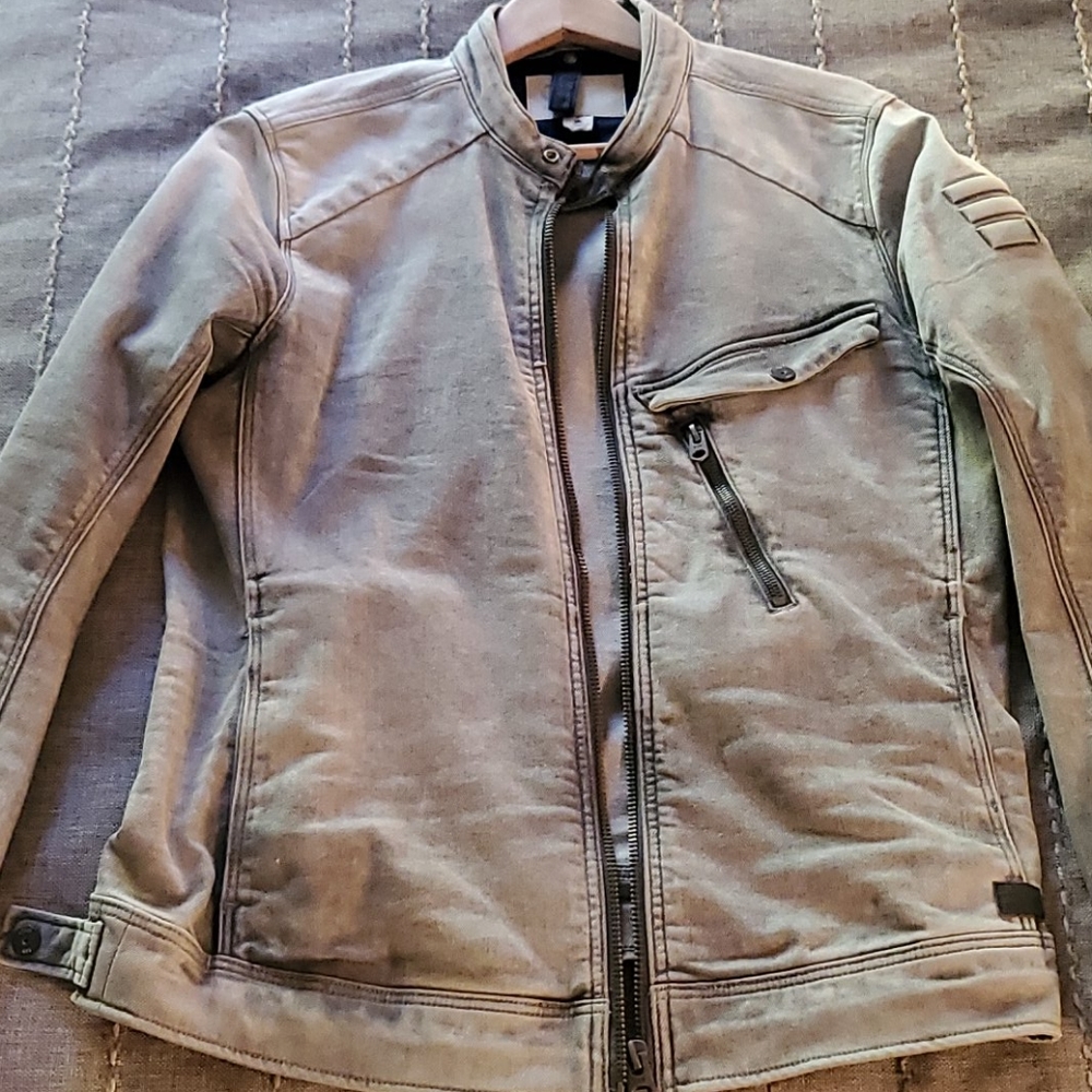 G Star Denim Moto Jacket